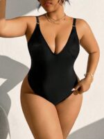 Maiô Plus Size Uma Peça para Ano Novo 2025, ideal para festas elegantes. Conforto e estilo para momentos inesquecíveis.
