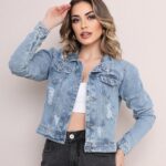 Jaqueta Feminina Jeans