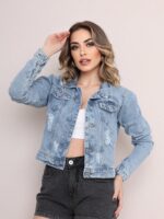 Jaqueta Feminina Jeans