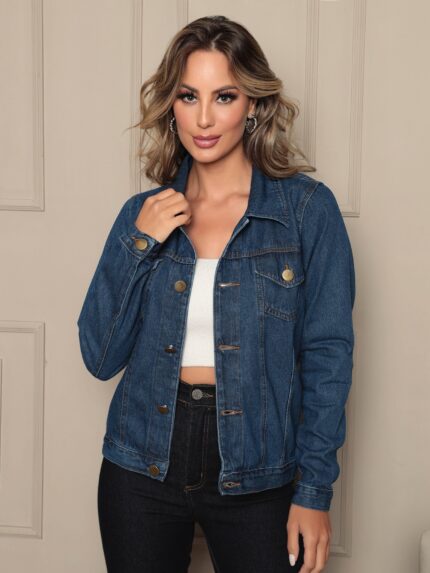Jaqueta Feminina Jeans