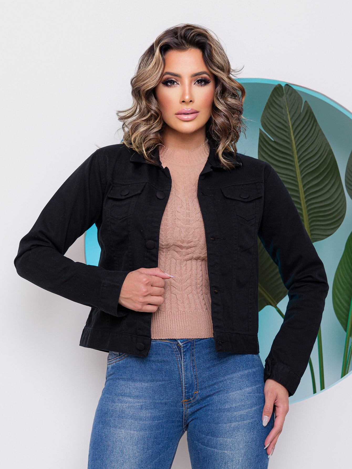 Jaqueta Feminina Jeans