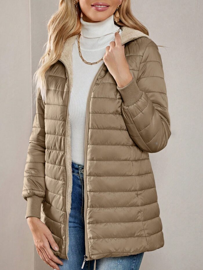 Jaqueta Feminina Puffer de Inverno