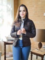 Jaqueta Feminina Puffer de Inverno