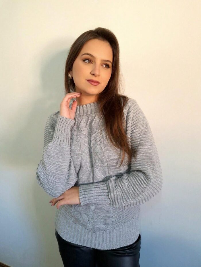 Casaco feminino de inverno para dias de frio