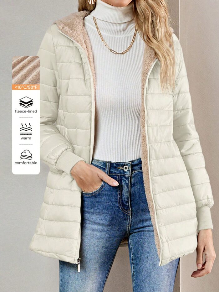 Jaqueta Feminina Puffer de Inverno