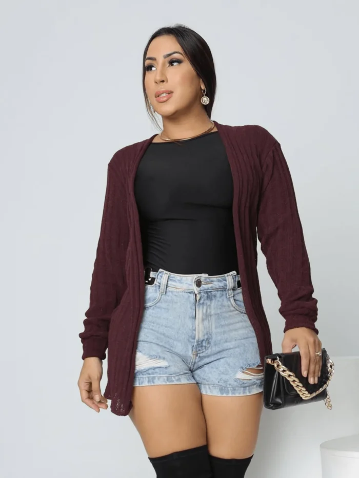 Casaco feminino de inverno para dias de frio