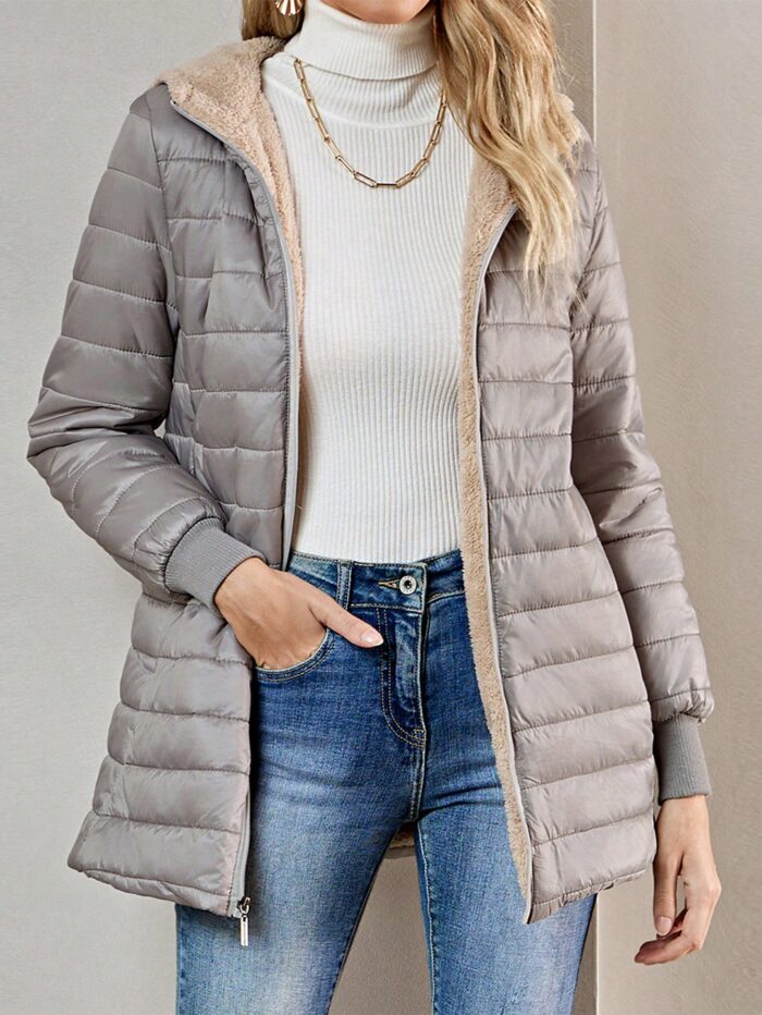 Jaqueta Feminina Puffer de Inverno