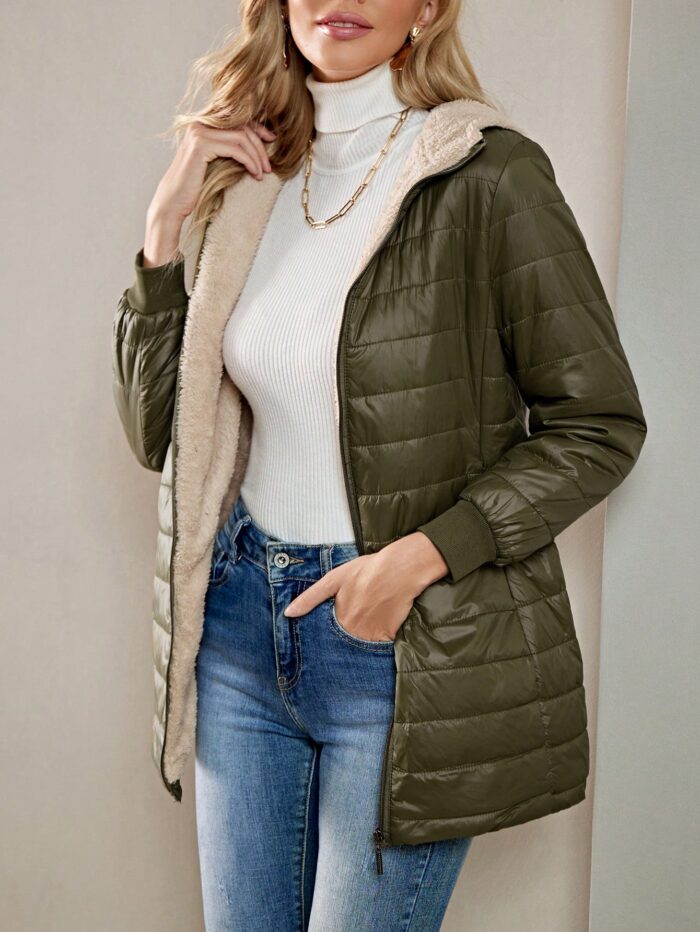 Jaqueta Feminina Puffer de Inverno