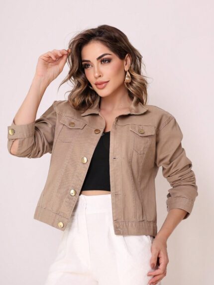 Jaqueta Feminina Jeans