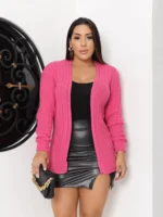 Casaco feminino de inverno para dias de frio