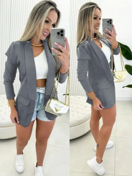 Casaco feminino de inverno para dias de frio