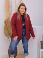 Casaco feminino de inverno para dias de frio