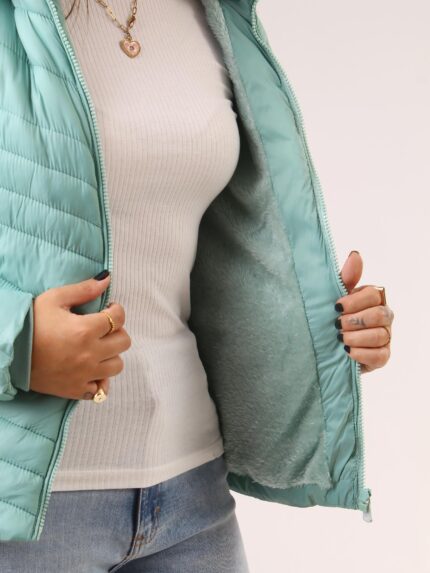 Jaqueta Feminina Puffer de Inverno