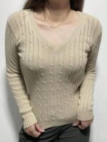 Blusa Feminina de inverno feita em tricô