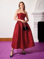 Vestido Festa Longo Sem Alças